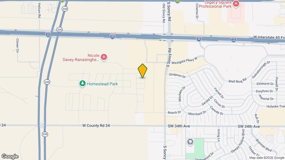 8903 Hockley St Map and Location Details