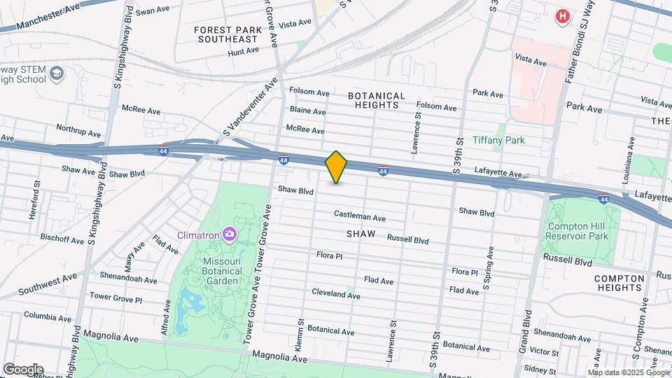 4151 Shaw Blvd Map and Location Details
