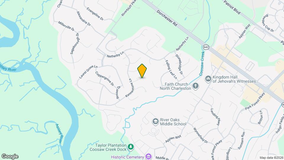 5410 Barnsley Dr Map and Location Details