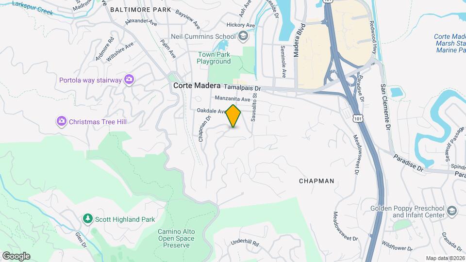 502 Chapman Dr Map and Location Details