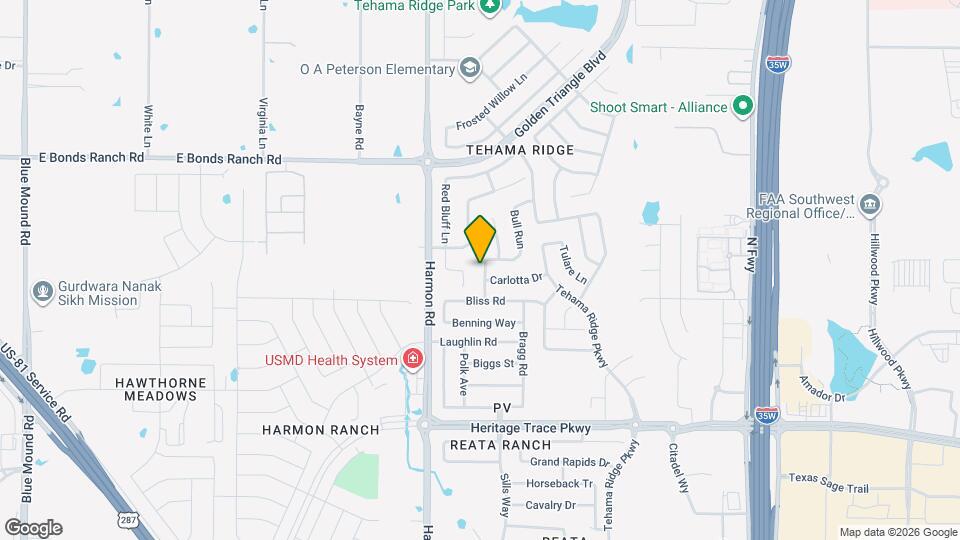 10009 Bull Run Map and Location Details