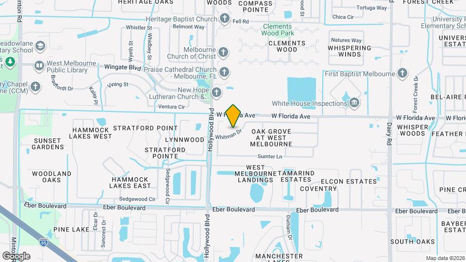 1711 Whitman Dr Map and Location Details