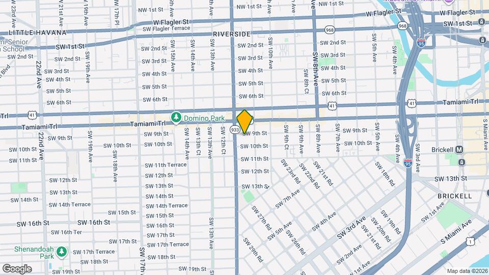 1140 SW 9th St Map and Location Details