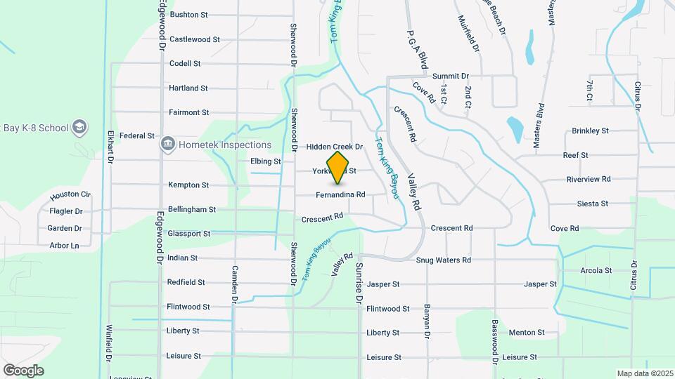 6846 Fernandina Rd Map and Location Details