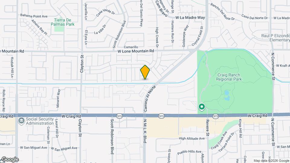 1521 Redolence Ave Map and Location Details