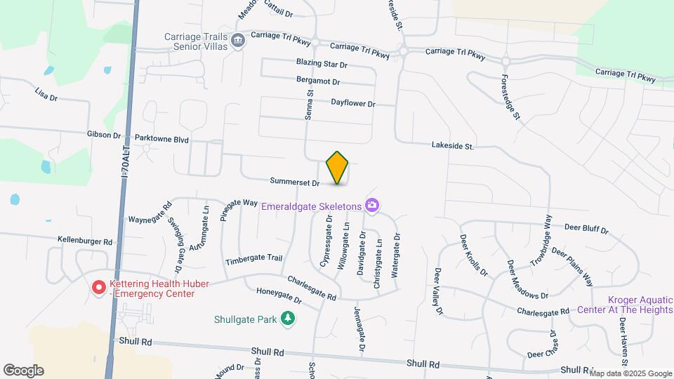 5192 Summerset Dr Map and Location Details