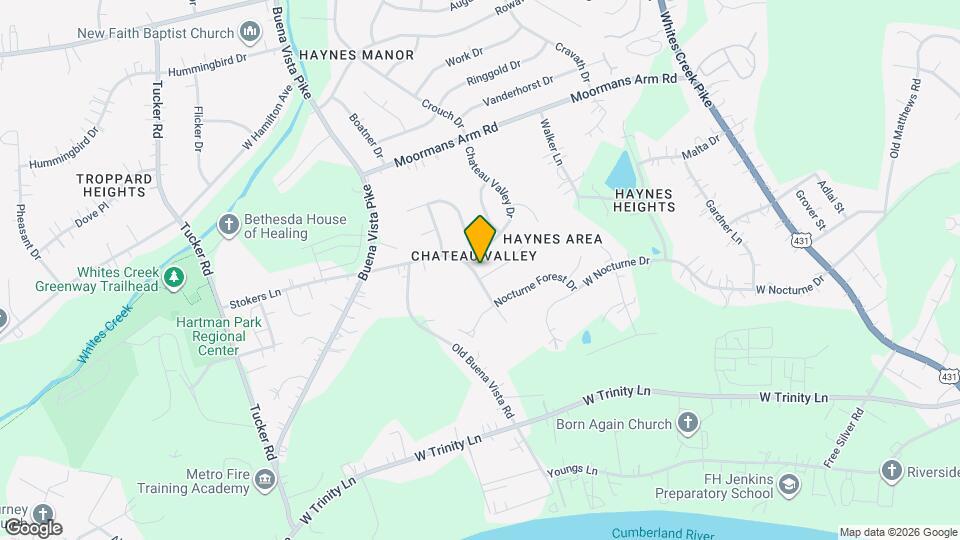 901 Bordeaux Pl Map and Location Details