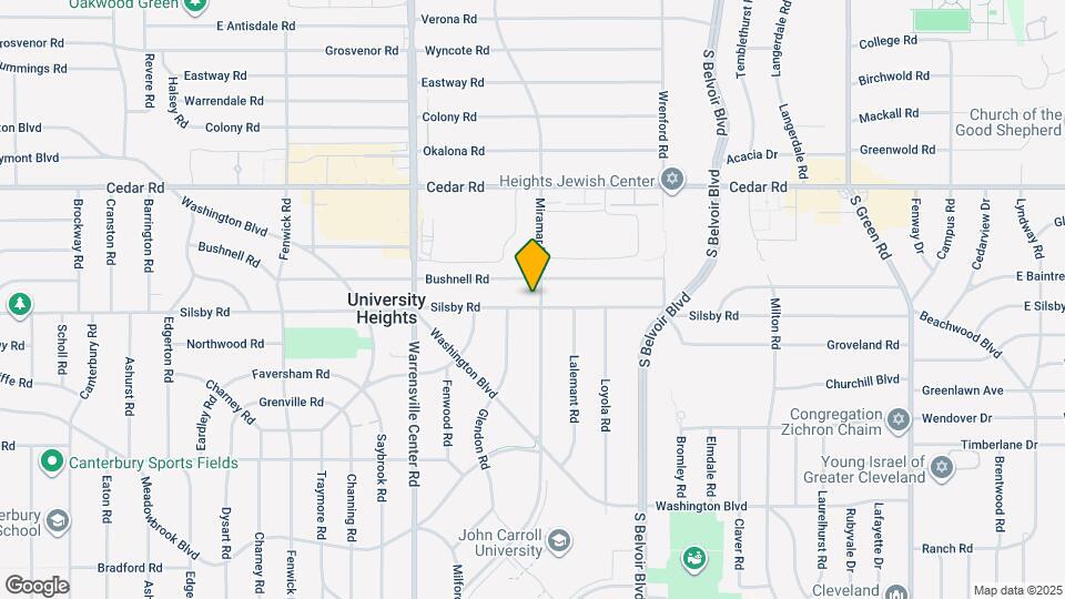 4117 Silsby Rd Map and Location Details