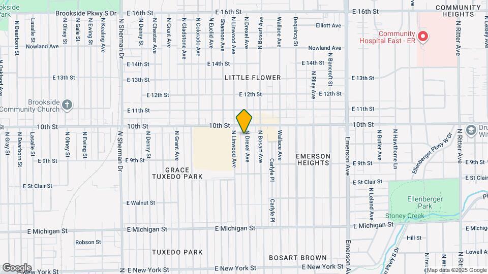 960 N Drexel Ave Mapa y Detalles de la Ubicación