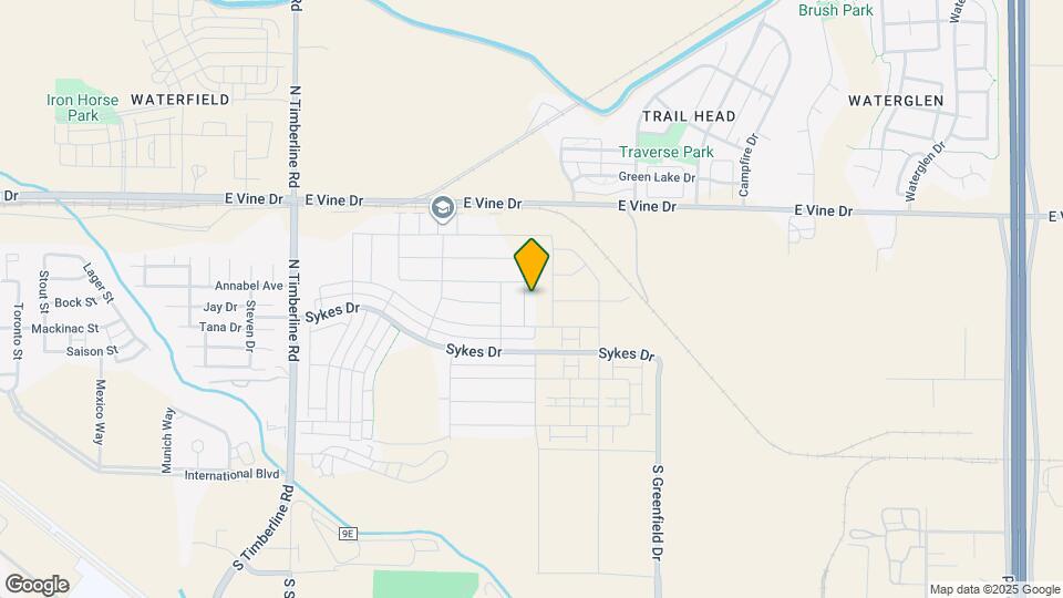 450 Fairchild St Map and Location Details