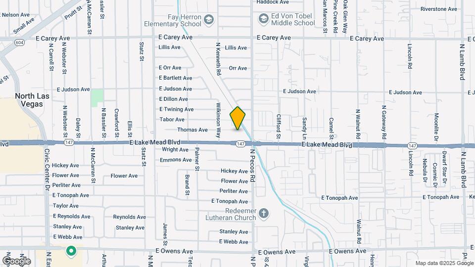 3615 Thomas Ave Mapa y Detalles de la Ubicación