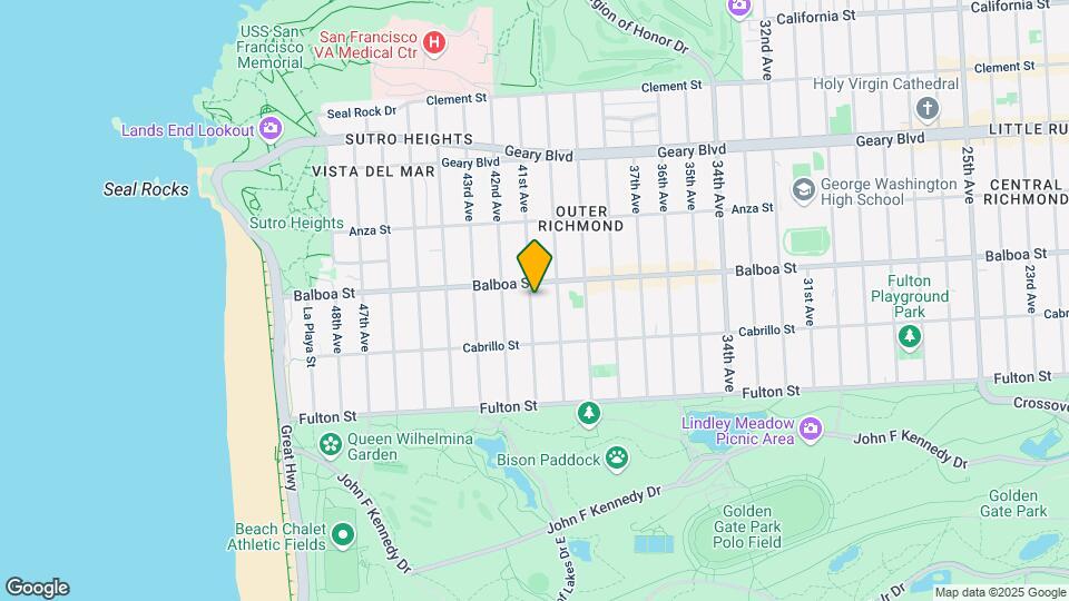 720 41st Ave Map and Location Details