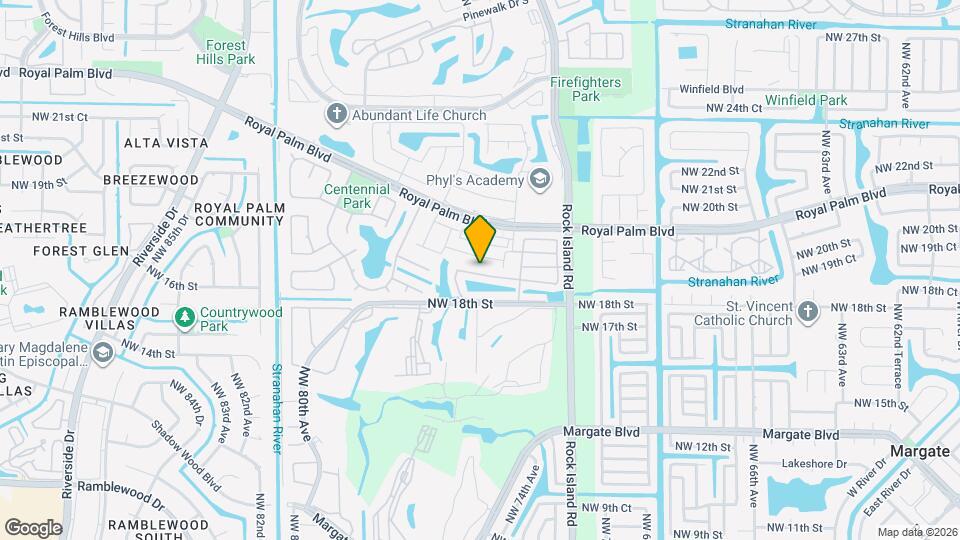 7487 Viscaya Cir Map and Location Details