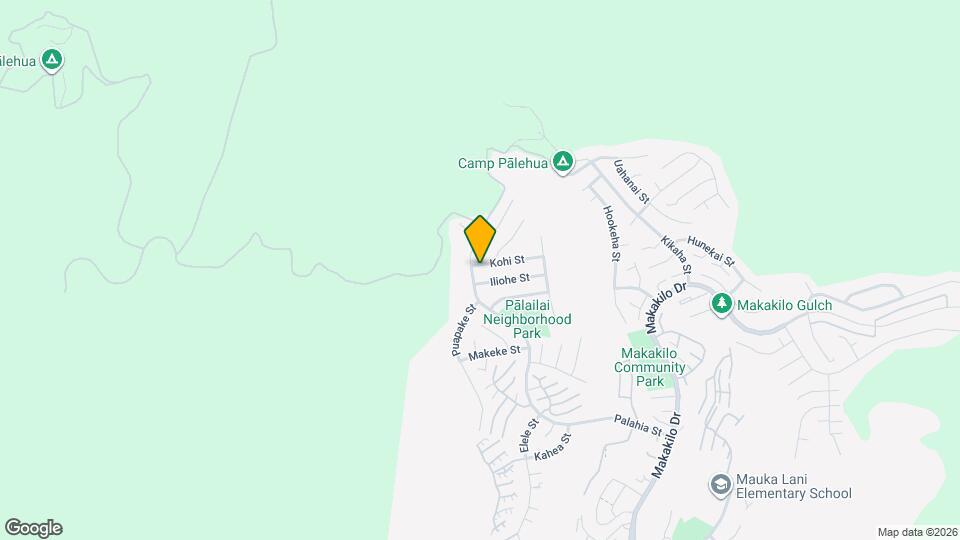 92-6062-6062 Kohi St Map and Location Details