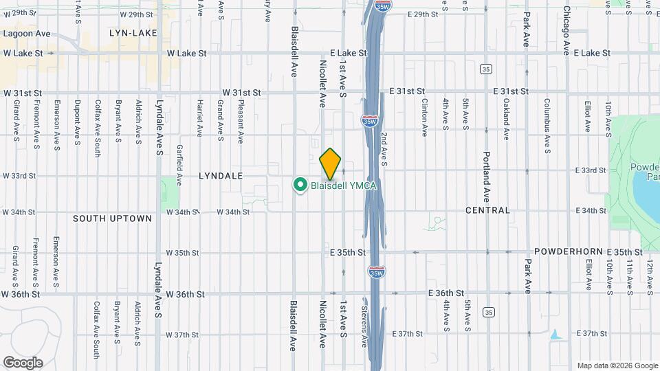 3317 Nicollet Ave S Mapa y Detalles de la Ubicación