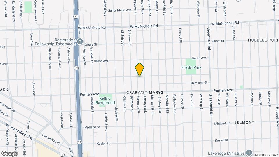 16210 Ferguson St Map and Location Details