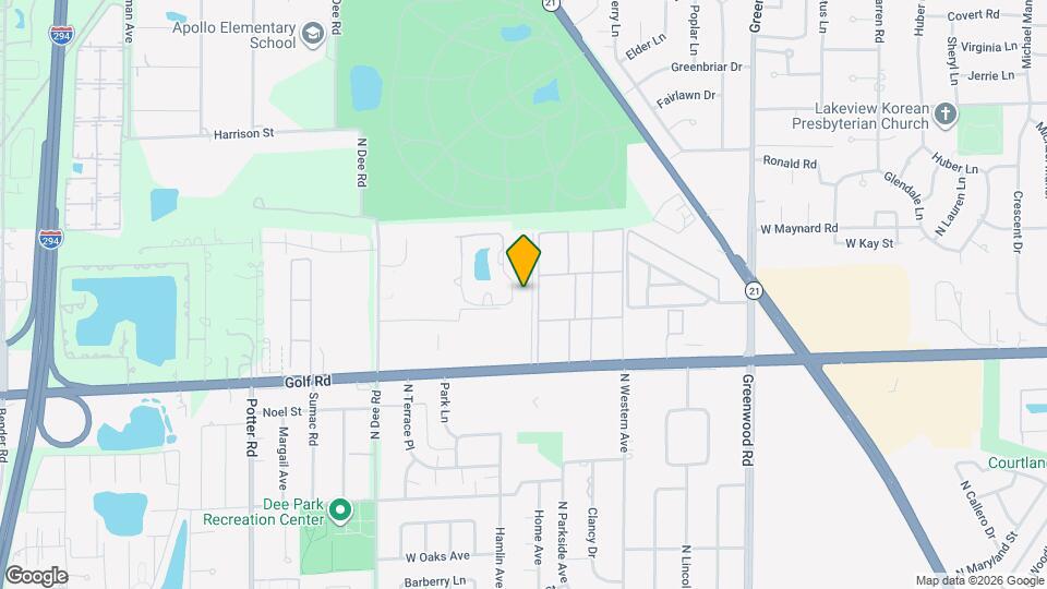 9636 Golf Ter Map and Location Details