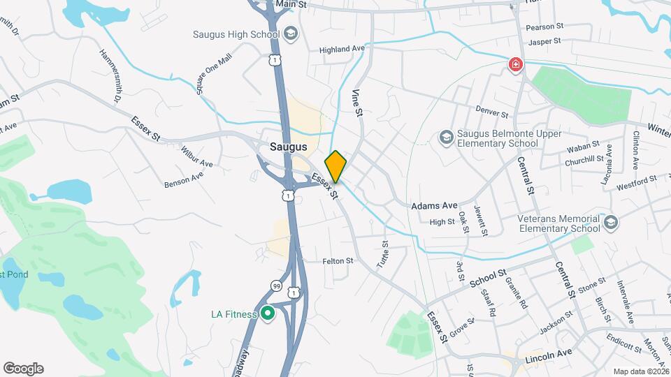 229 Essex St, Unit 2 Map and Location Details