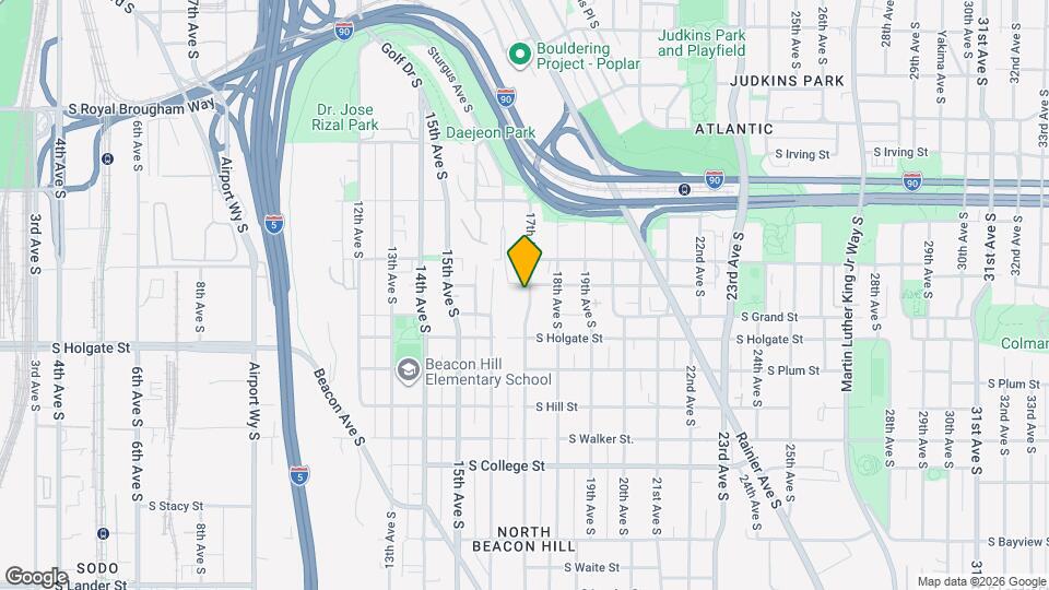 1755 17th Ave S Map and Location Details