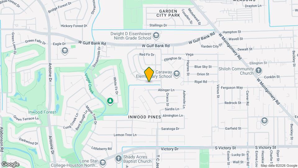 3643 Storm Creek Dr Map and Location Details