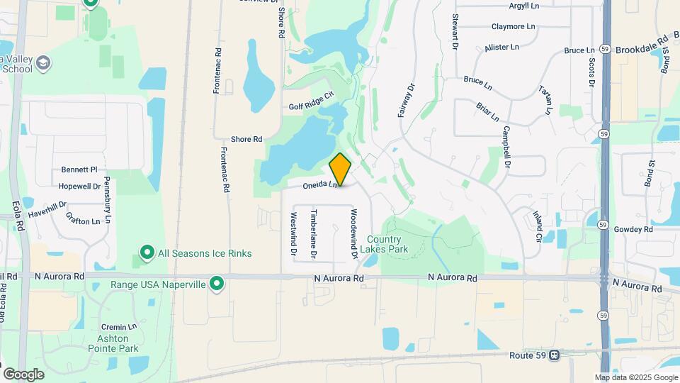 2442 Oneida Ln Map and Location Details