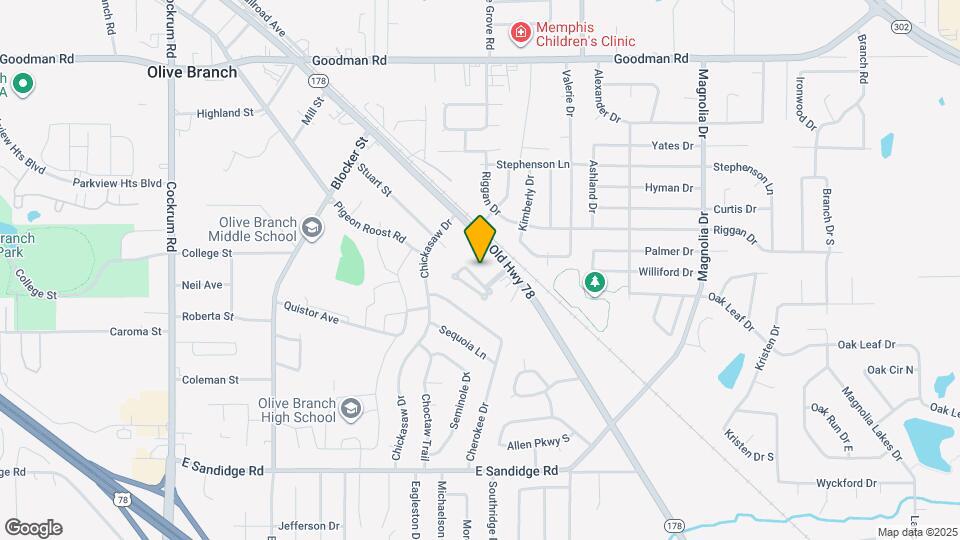 9782 Pigeon Roost Park Cir Mapa y Detalles de la Ubicación