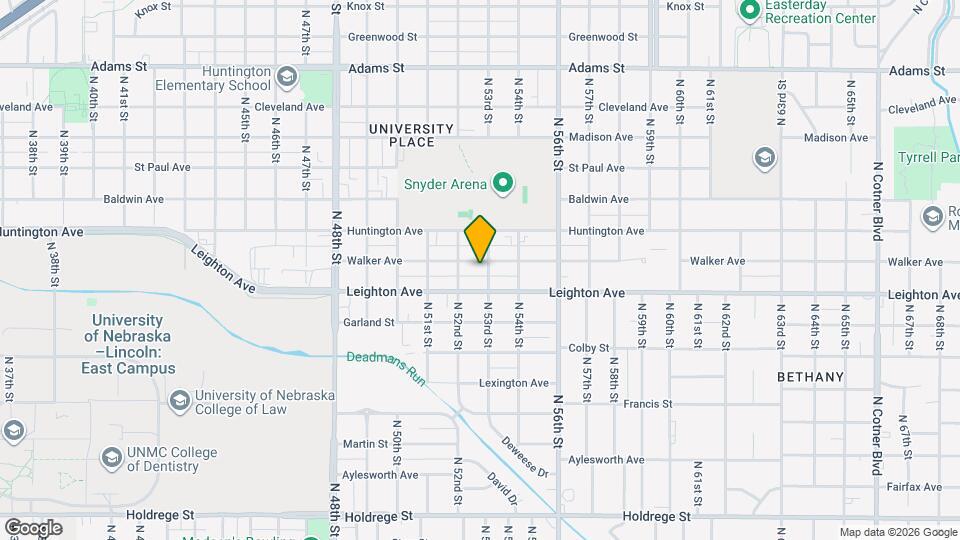 5235 Walker Ave Map and Location Details