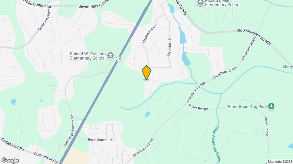 289 Highlander Way Map and Location Details