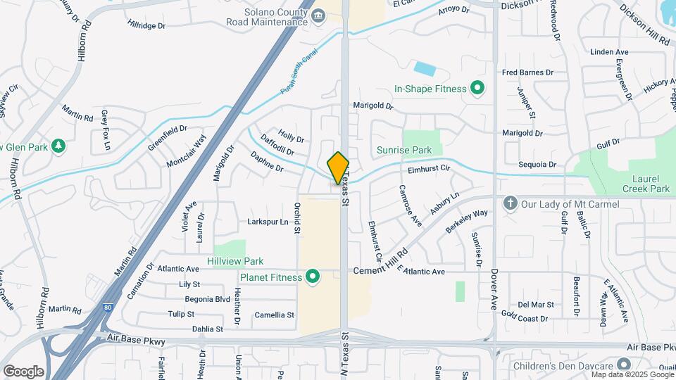 Round Hill Creek Apartments Map and Location Details