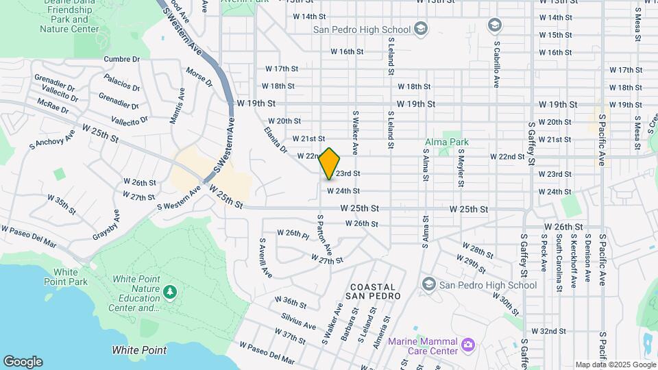 1280 W 24th St Map and Location Details