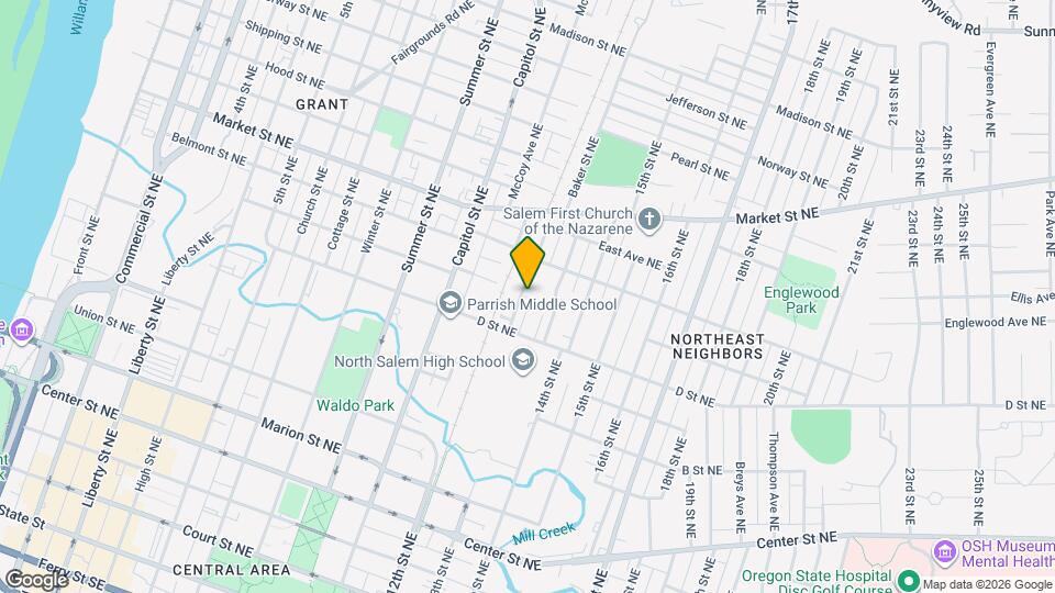 1010 Garnet St NE Map and Location Details