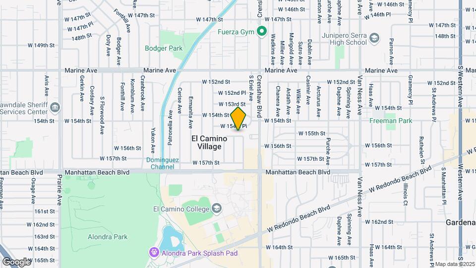 3153 W 155th St-Unit -STUDIO UNIT A Map and Location Details