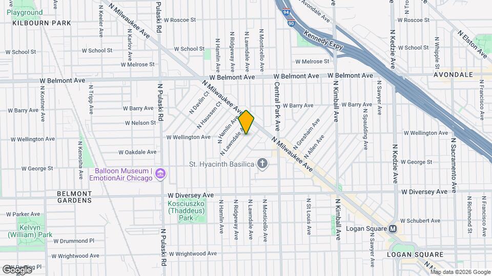 2966 N Ridgeway Ave, Unit M09H Mapa y Detalles de la Ubicación