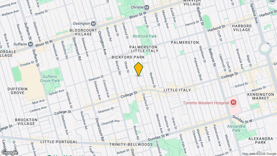 439 Crawford St Map and Location Details