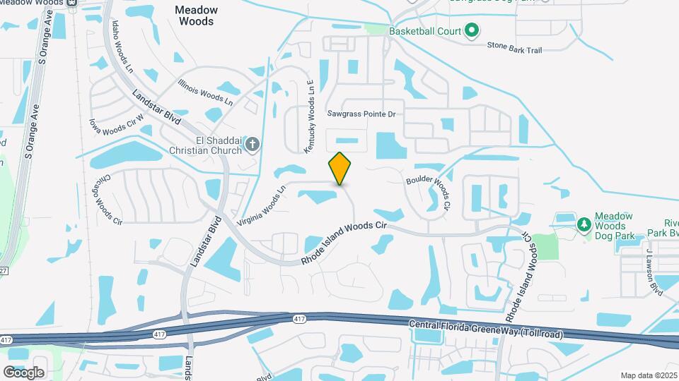 806 Virginia Woods Ln Map and Location Details