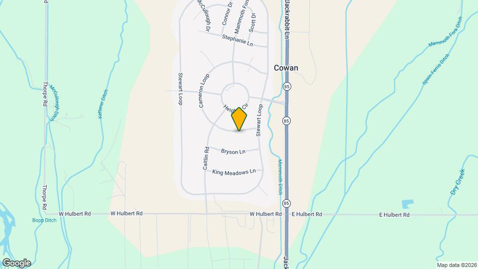 631 Cameron Loop Map and Location Details