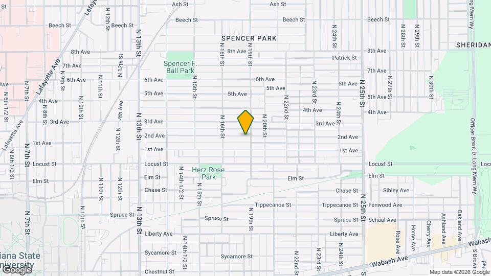 1659 2nd Ave Map and Location Details
