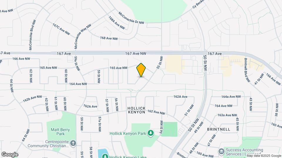 16345-1655A 55a St NW Map and Location Details
