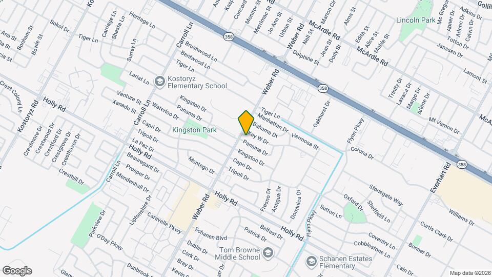 4006 Panama Dr Map and Location Details