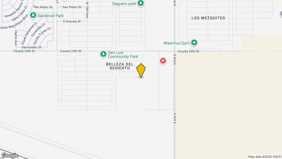 4269 E San Gabriel St Mapa y Detalles de la Ubicación