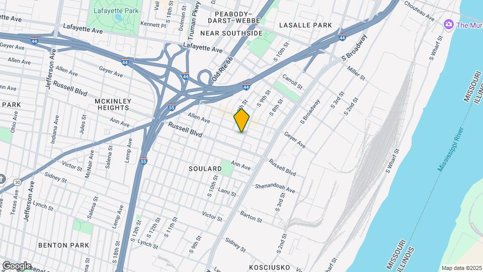 2001 S 9th St Mapa y Detalles de la Ubicación