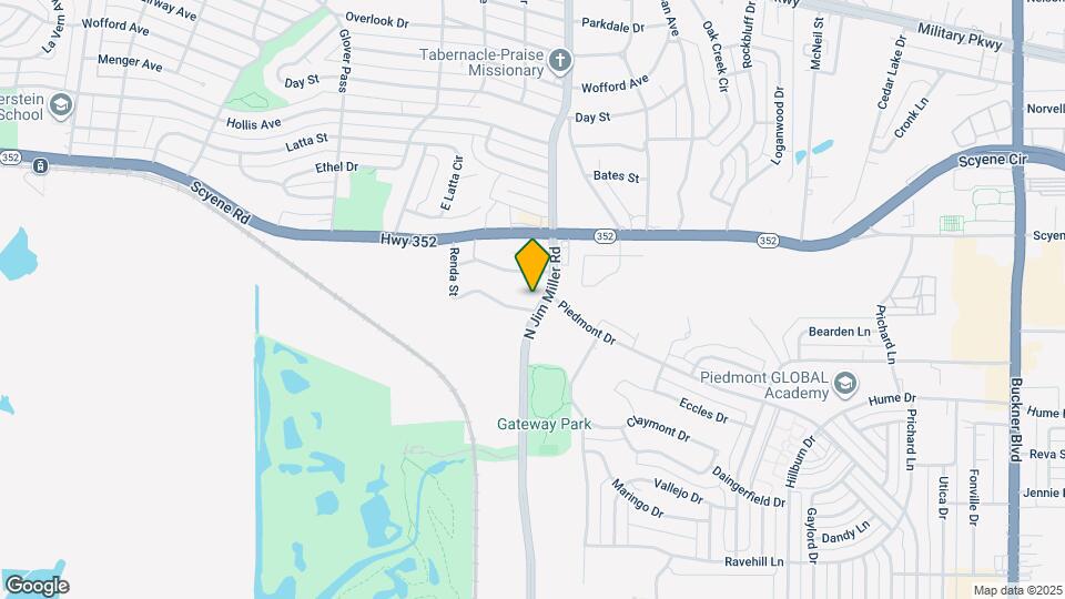 6939 Lacywood Ln Map and Location Details