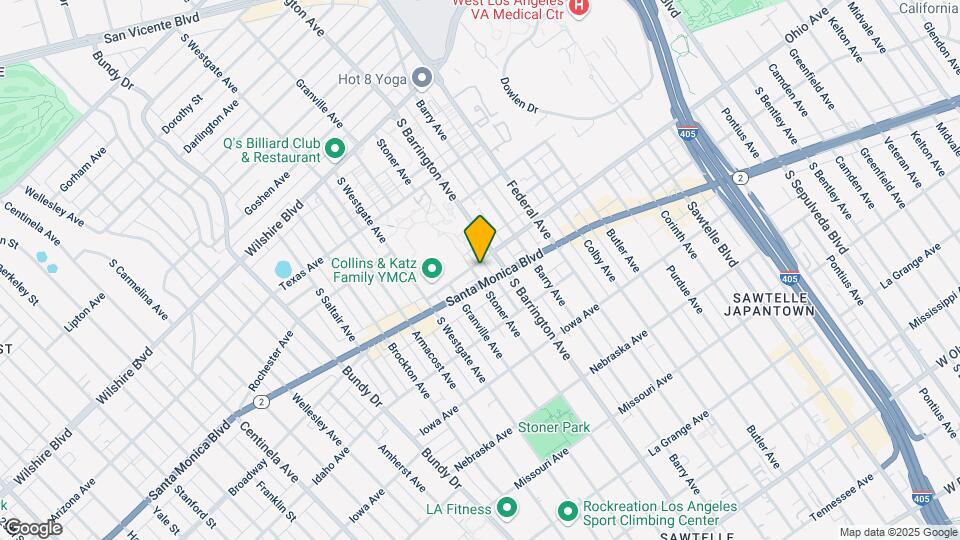 11722 Ohio Ave, Unit 201 Map and Location Details