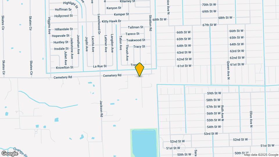 15860 Cemetery Rd Map and Location Details