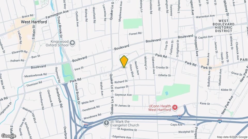 15 Fairfax Ave Map and Location Details