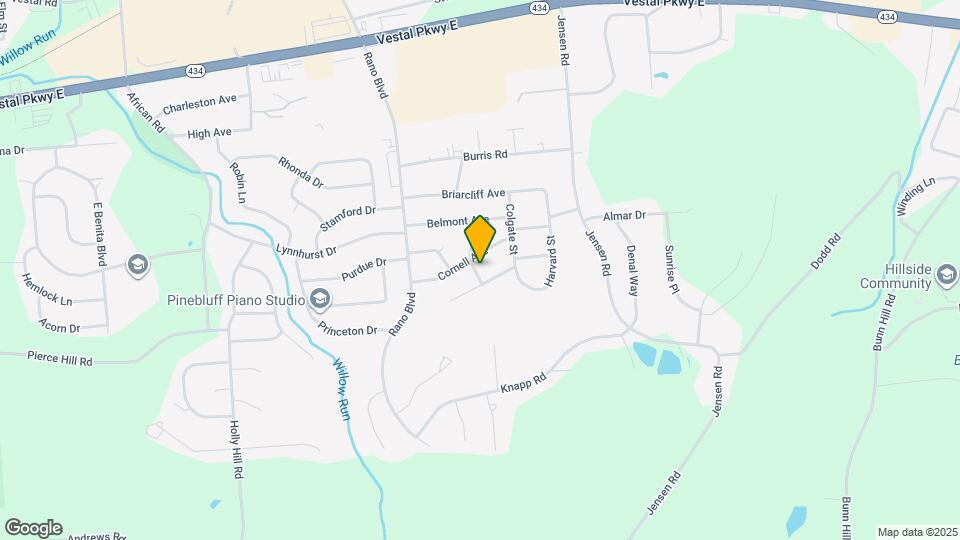 517 Tulane St Map and Location Details