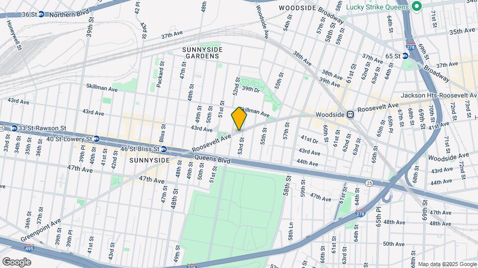5216 Roosevelt Ave Map and Location Details