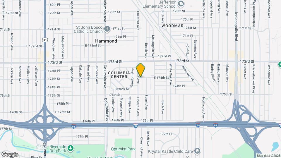 7405 Chestnut Ave Map and Location Details