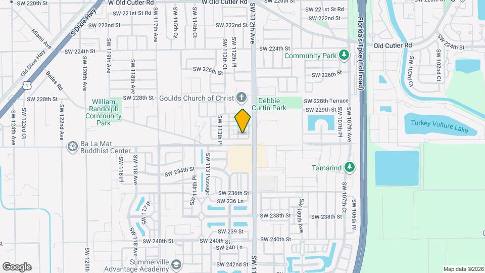 11245 SW 231st Ln Mapa y Detalles de la Ubicación