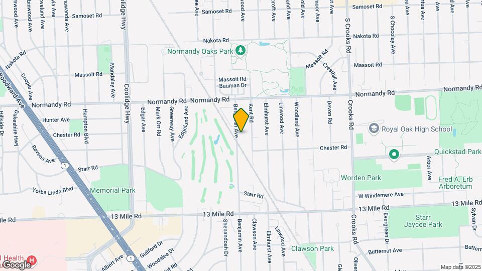 3820 Benjamin Ave Mapa y Detalles de la Ubicación